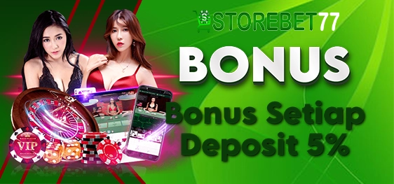 Bonus Deposit 5%